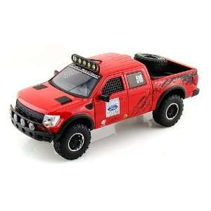  2011 Ford F 150 SVT Raptor 1:24 Scale (Red): Toys & Games