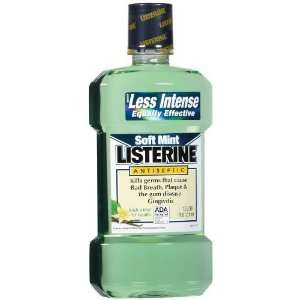  Listerine Soft Mint (with a hint of vanilla) 500ML by J&J 