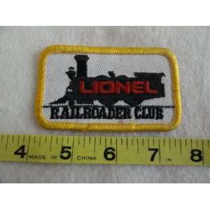  Lionel Railroader Club Patch 