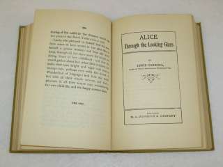 Lewis Carroll ALICES ADVENTURES IN WONDERLAND M.A. Donohue & Co 