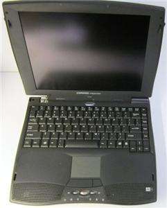 COMPAQ PRESARIO 1235 NOTEBOOK LAPTOP with battery and battery charger 