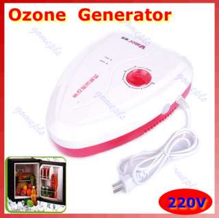 Fruits & Vegetables Food Active Ozone Generator Water Air Sterilizer 