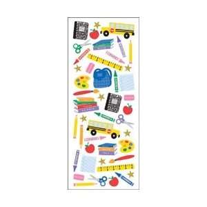   Classic Stickers Time For School; 6 Items/Order Arts, Crafts & Sewing
