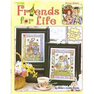  Friends For Life   Cross Stitch Pattern Arts, Crafts 