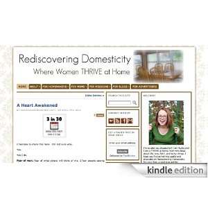  Rediscovering Domesticity Kindle Store Audra B.