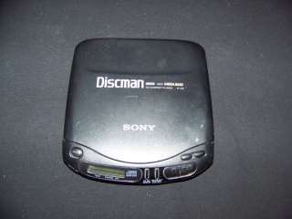 Sony Discman D 133 CD player mega bass TESTED disc man  