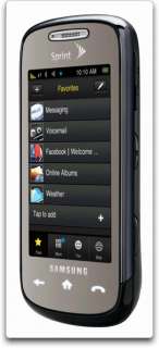  Samsung Instinct s30 Phone, Charcoal (Sprint) Cell Phones 