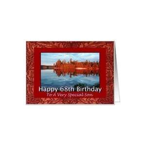 68th Birthday Son Sunrise Reflections Card Toys & Games
