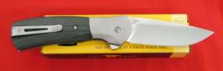 Buck Knife 336BKS Paradigm Avid 336 Micarta USA NEW  