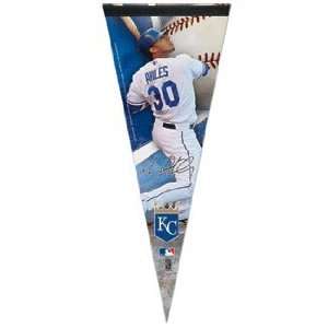  Mike Aviles Pennant   Premium Felt Style Sports 