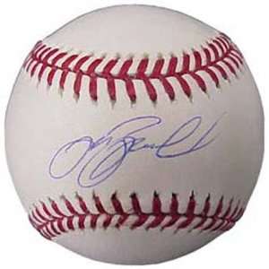  Jeff Bagwell Autographed NL Baseball