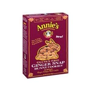 Annies Homegrown Ginger Snap Bunny, Gluten Free Crackers (6x6.75OZ 