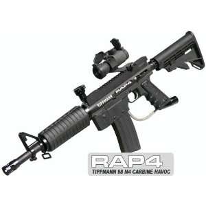  Tippmann 98 M4 Carbine Havoc Kit with Marker Sports 