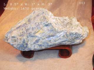 1470 grams Raw Rough Blue Kyanite Blade Crystal Quartz   