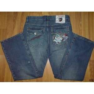   Christian Audigier Christianfake ed hardy man jeans/ 