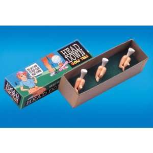    Headown Golf Tees Practical Joke (3 per package) Toys & Games