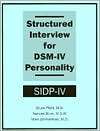 Structured Interview for DSM IV Personality (SIDP IV) Package of 5 