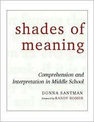 Shades of Meaning Comprehension and Interpretation in Middle School 