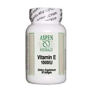  Vitamin E, 1000IU, 50 Softgels