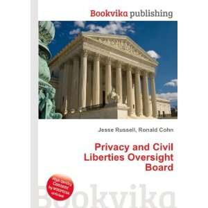  Privacy and Civil Liberties Oversight Board Ronald Cohn 