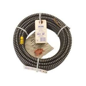  Armored Cable 14 2 X 50 CU THHN BLK/WHT BOND AL AC