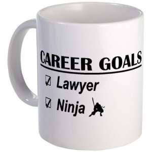  Lawyer Career Goals Funny Mug by CafePress: Kitchen 