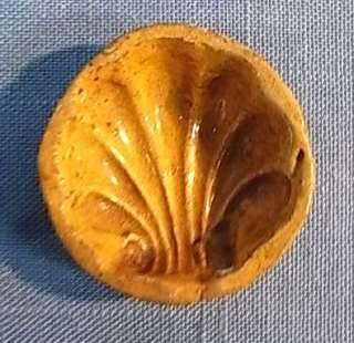 BEAUTIFUL MARZIPAN MOLD ERTHENWARE ANTIQUE 1860s ULM32  