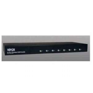  8 PORT 1U RACKMOUNT PS2 KVM SWITCH