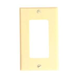   Single Gang Decora Style Wall Plate 80401 I: Computers & Accessories
