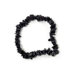  Black Tourmaline Chipped Gemstone Bracelet Everything 