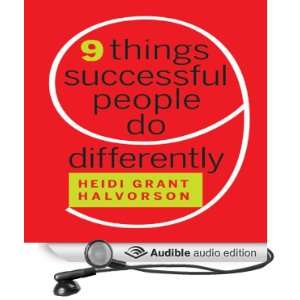 Nine Things Successful People Do Differently [Unabridged] [Audible 