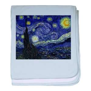    Baby Blanket Sky Blue Van Gogh Starry Night HD: Everything Else