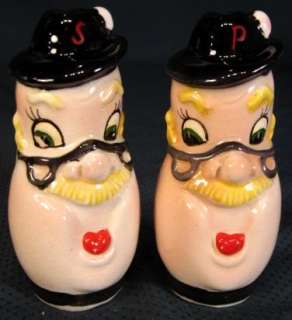 Vintage Japan Bavarian Yodeler Salt Pepper Shakers  