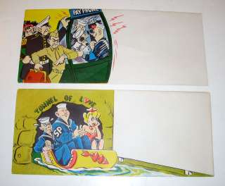  cartoon caricature mailing envelopes the 1940s style of these cartoons