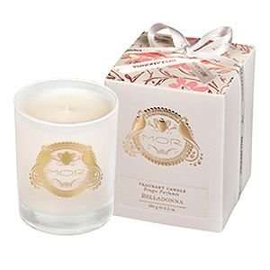   Cosmetics Emporium White Candle, Belladonna, 6.5 oz