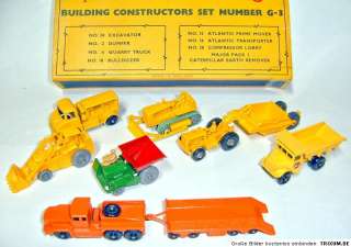 Matchbox G 3 Building Constructors Set 1960  