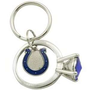  Quality Colts Bling Ring Key Ring: Home & Kitchen