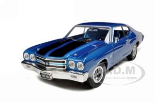 1970 CHEVROLET CHEVELLE SS 396 BLUE 1/18 1OF1000 MADE  