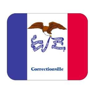  US State Flag   Correctionville, Iowa (IA) Mouse Pad 