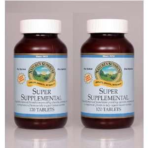  Naturessunshine Super Supplemental Vitamins & Minerals 120 