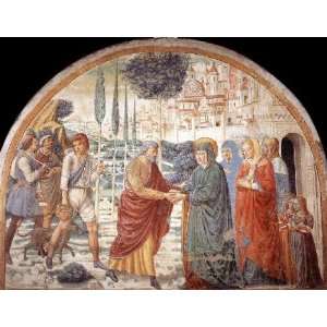   name: Meeting at the Golden Gate, By Gozzoli Benozzo Home & Kitchen
