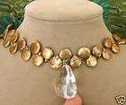 Necklaces Pendants coin pearl  