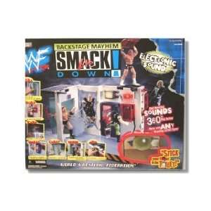  WWF Backstage Mayhem Playset (WWE Wrestling) Toys & Games
