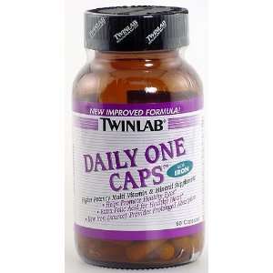 Twinlab Daily ONE W/iron (Potent Multi Vitamin and Mineral Supplement 