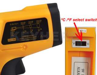 Non Contact IR Infrared Thermometer Laser  50ºC ~ 900ºC  