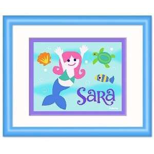  Mermaids Personalized Print: Home & Kitchen