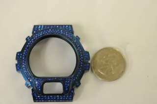 New Blue Swarovsky Custom Hand Made Crystal Bezel for Casio Gshock 