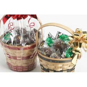 Star Hand Woven Chocolate Baskets  Grocery & Gourmet Food