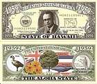 hawaii dollar bill  