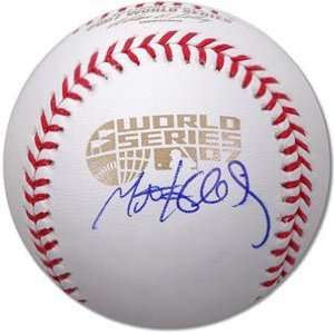   Matt Holliday Autographed Ball   2007 World Series